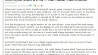 North Myrtle Beach & Wind — Bold, Radical, Transformation